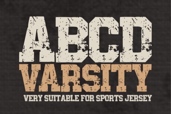Abcd Varsity – Bring the Winning Spirit to Your Designs