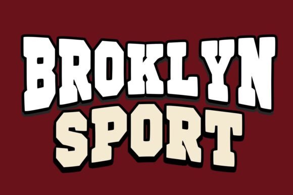 Brooklyn Sport: The Ultimate Font for Sports Branding and Dynamic Design
