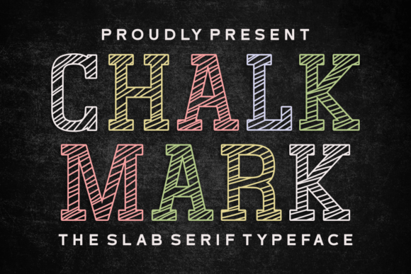Chalk Mark: The Bold, Rustic Font That Speaks Volumes