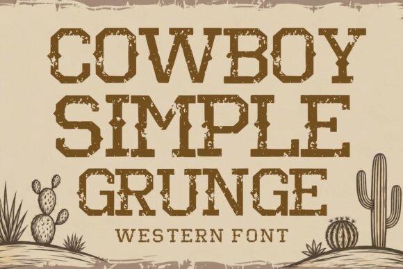 Discover the Authentic Appeal of Cowboy Simple Grunge