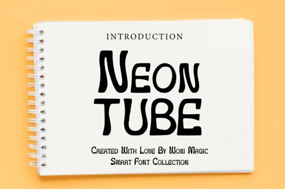 Neon Tube: A Bold Font for Modern Design
