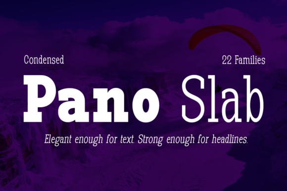 Pano Slab Condensed: Bold Typography in Compact Spaces