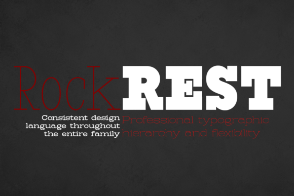 Rock Rest: A Bold, Industrial Identity for Modern Branding