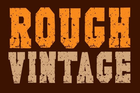Rough Vintage: A Bold Statement in Modern Design