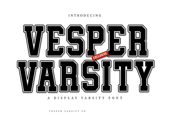Vesper Varsity: Bold, Retro, and Ready for Action