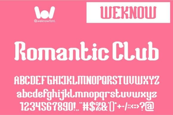 Why Romantic Club is the Perfect Font for Modern Design Projects